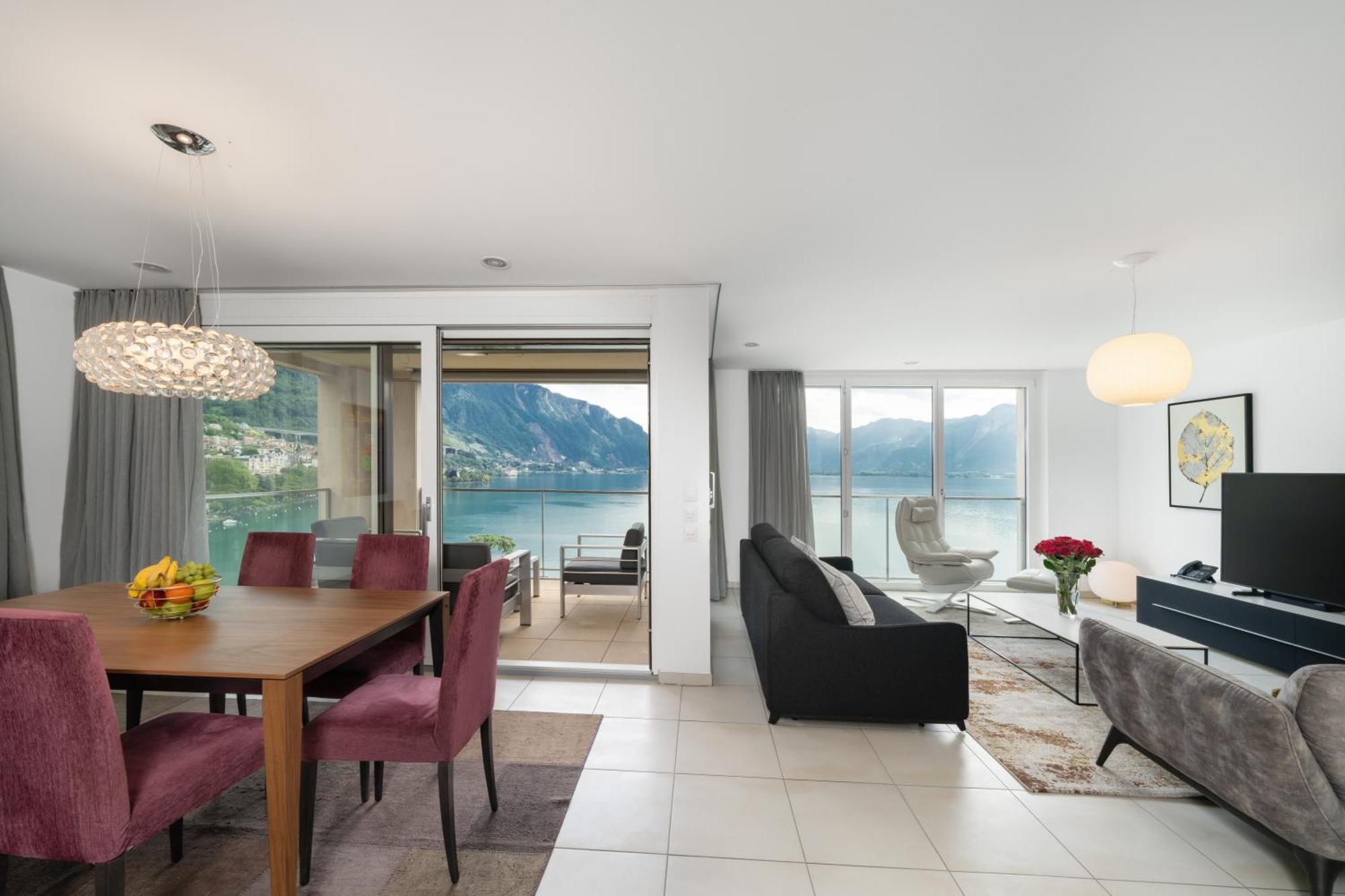 View And - Swiss Appartement Montreux
